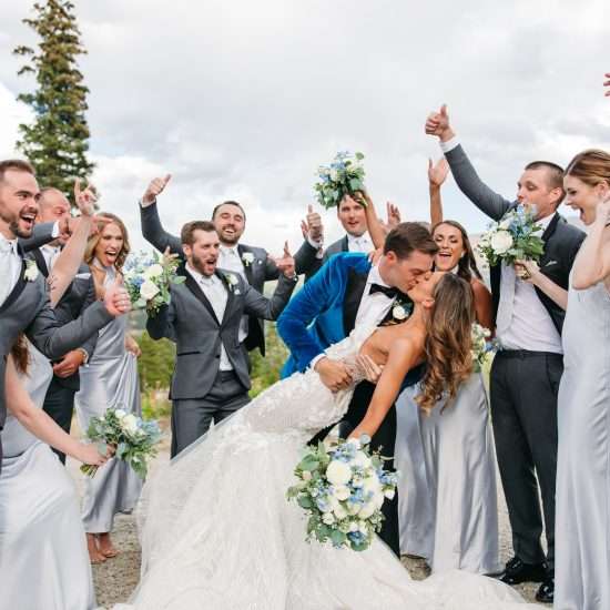 Polished and Pretty Wedding in the Mountains