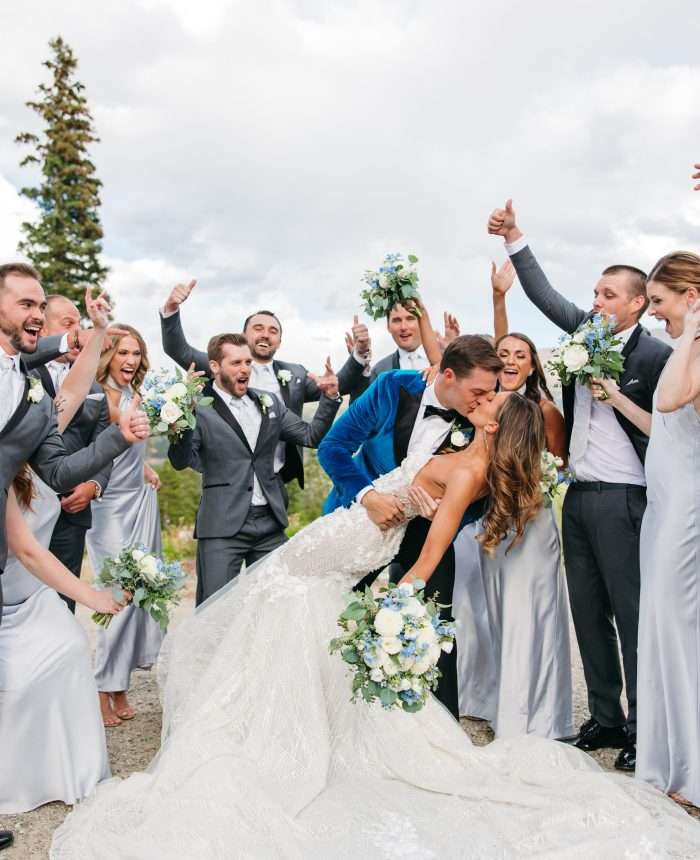 Polished and Pretty Wedding in the Mountains