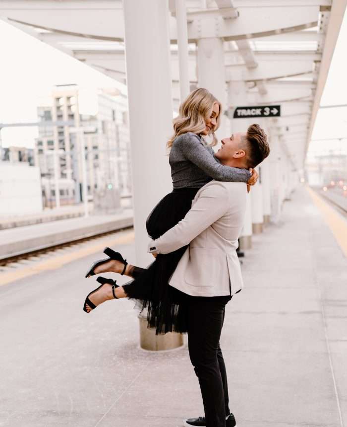 Darling Union Station Engagement Session