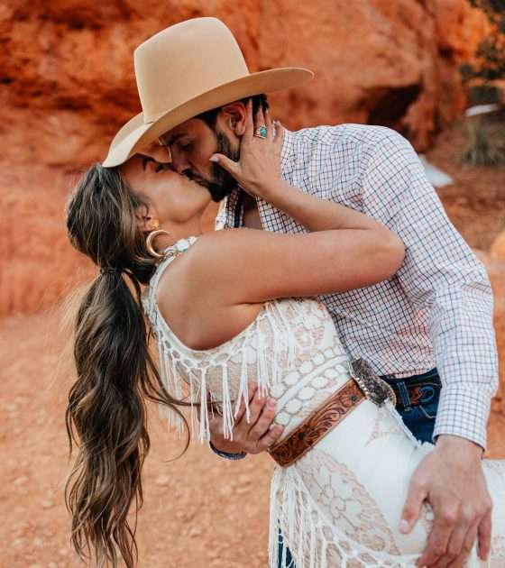 Western Chic Engagements in Utah