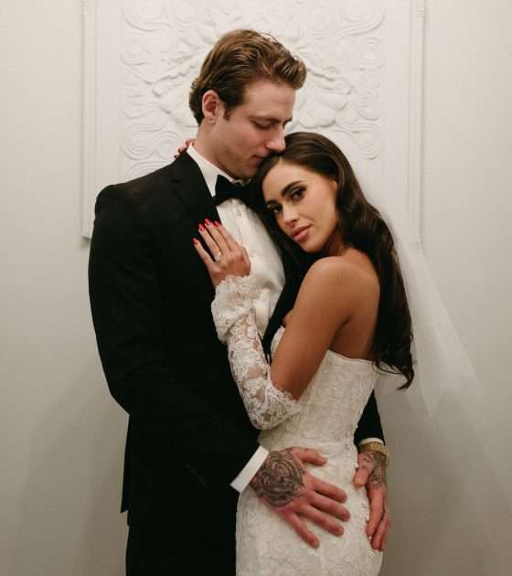 Old Hollywood Meets Miami Cocktail Lounge Wedding
