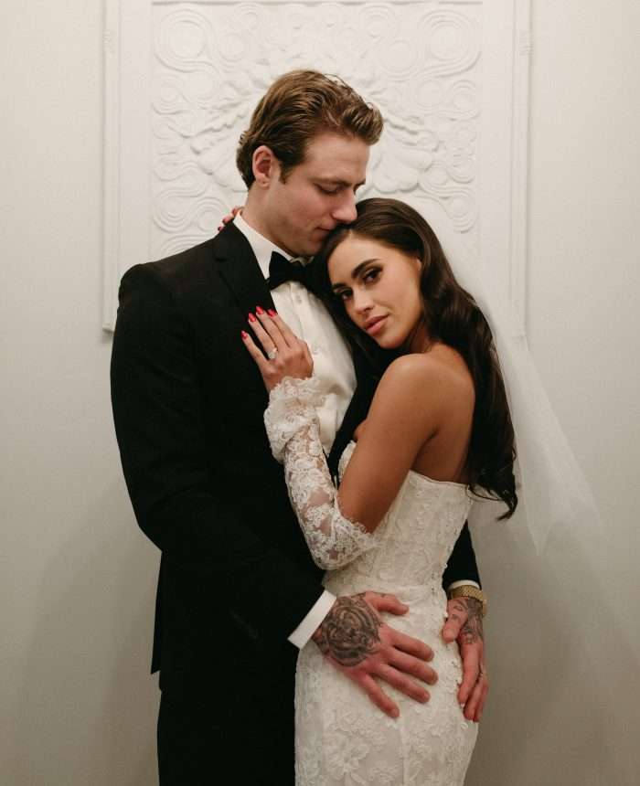Old Hollywood Meets Miami Cocktail Lounge Wedding