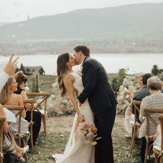 Laid-Back Vineyard Vows in British Columbia