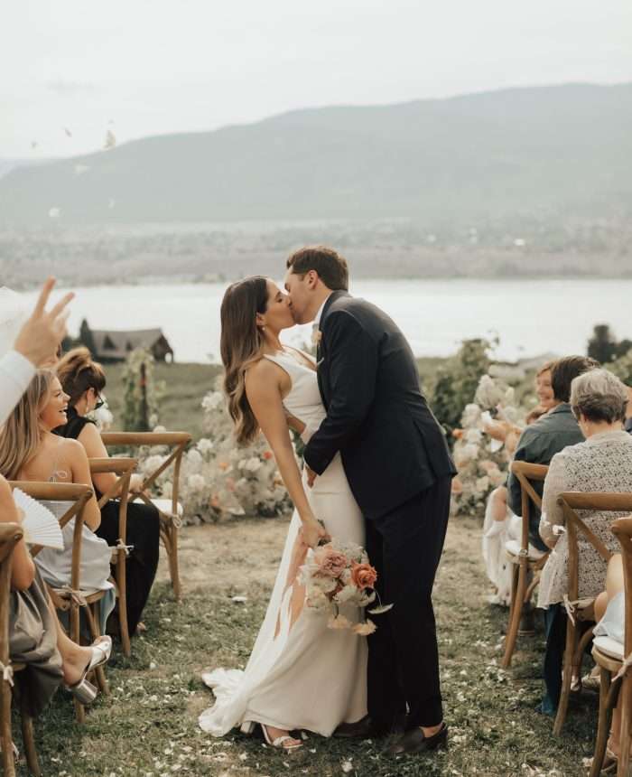 Laid-Back Vineyard Vows in British Columbia