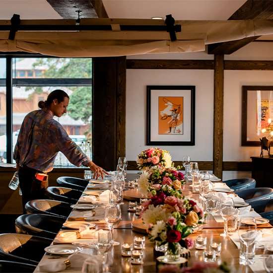 Chuck’s Steakhouse <span> | Banff Alberta Wedding Venue + Rehearsal Venue </span>