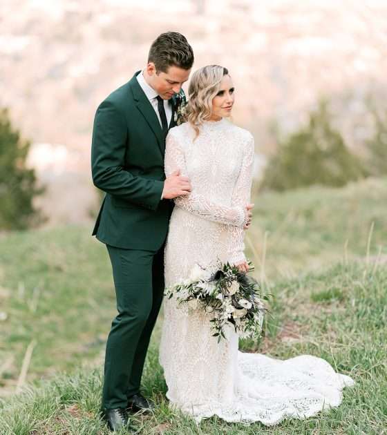 Great Gatsby Inspired Winter Wedding Inspiration