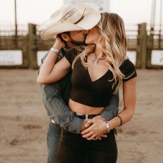 Stunning Western Engagement Session at the Rodeo