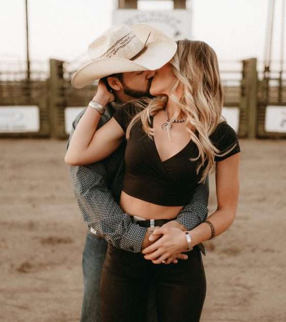 Stunning Western Engagement Session at the Rodeo