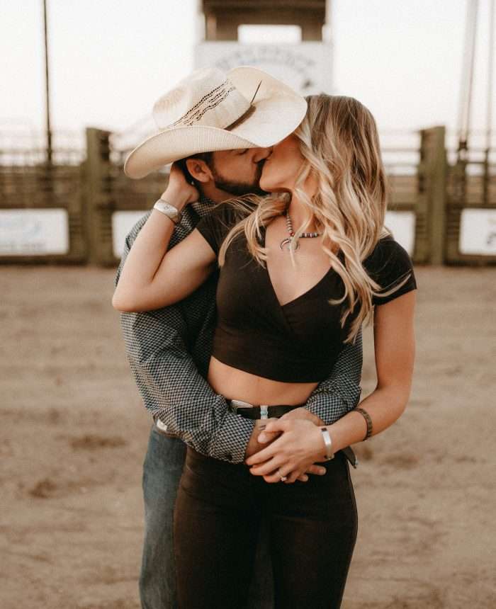 Stunning Western Engagement Session at the Rodeo