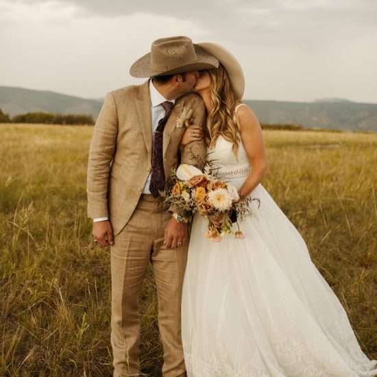 Boho Terracotta Wedding on a Private Ranch