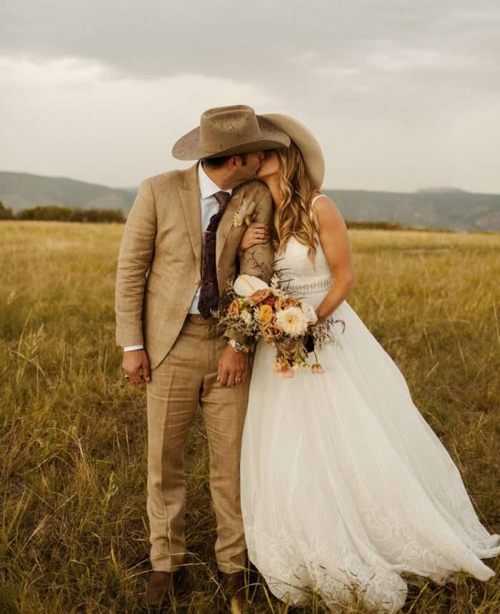 Boho Terracotta Wedding on a Private Ranch