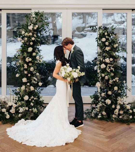 Beautiful and Cozy Winter Affair at Twenty and Creek