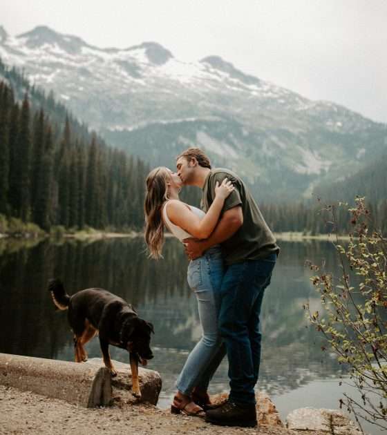 Laid Back Alpine Engagement Session