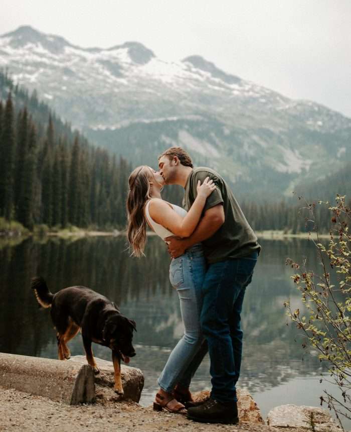 Laid Back Alpine Engagement Session