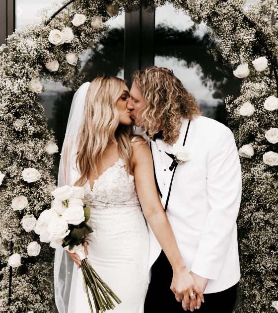 Timeless and Chic Black and White Wedding