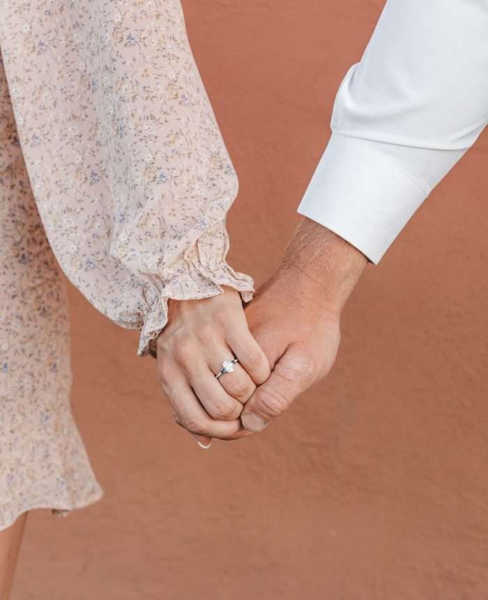 Loving Downtown Bozeman Engagement Photos