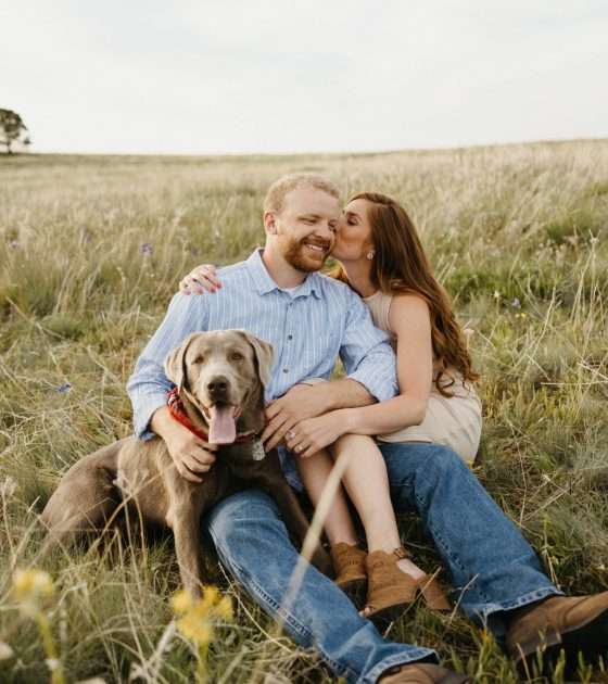 Beaming Summer Engagement Session in Idaho