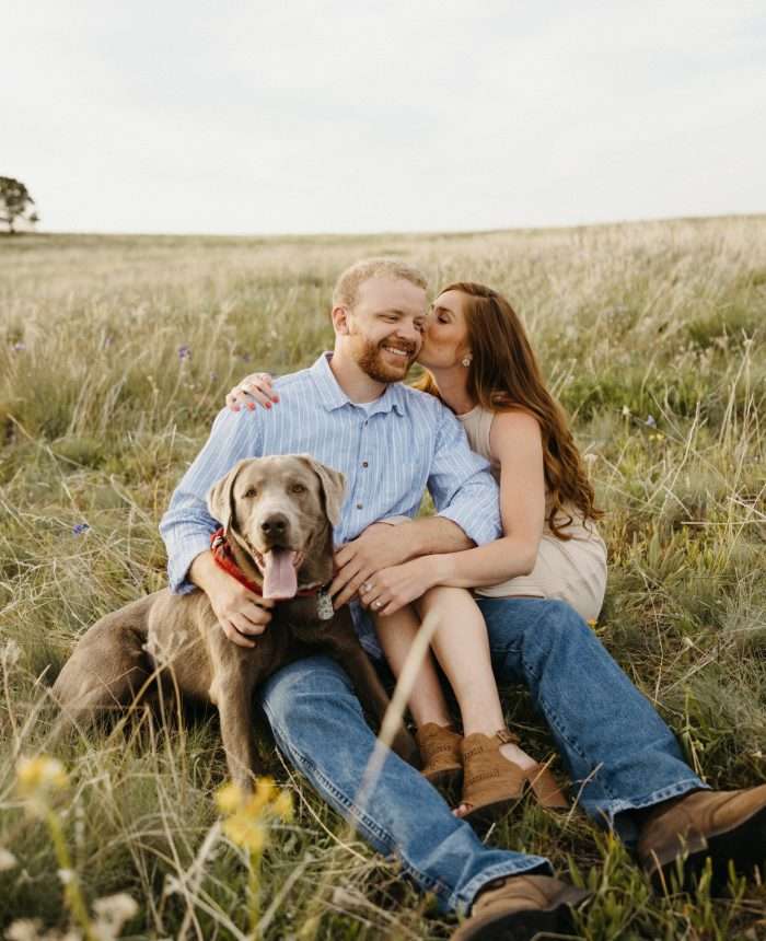 Beaming Summer Engagement Session in Idaho