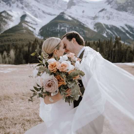 Elegant Hotel Nuptials Against the Canadian Rockies