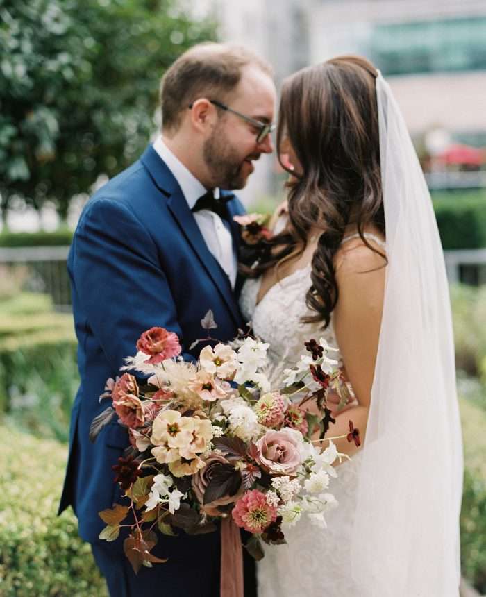 West Coast Inspired Nuptials in the City