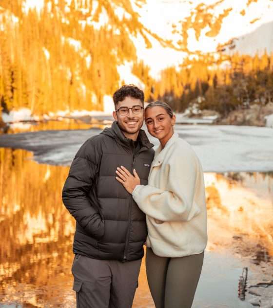 Proposal Surrounded by Stunning Colorado Nature