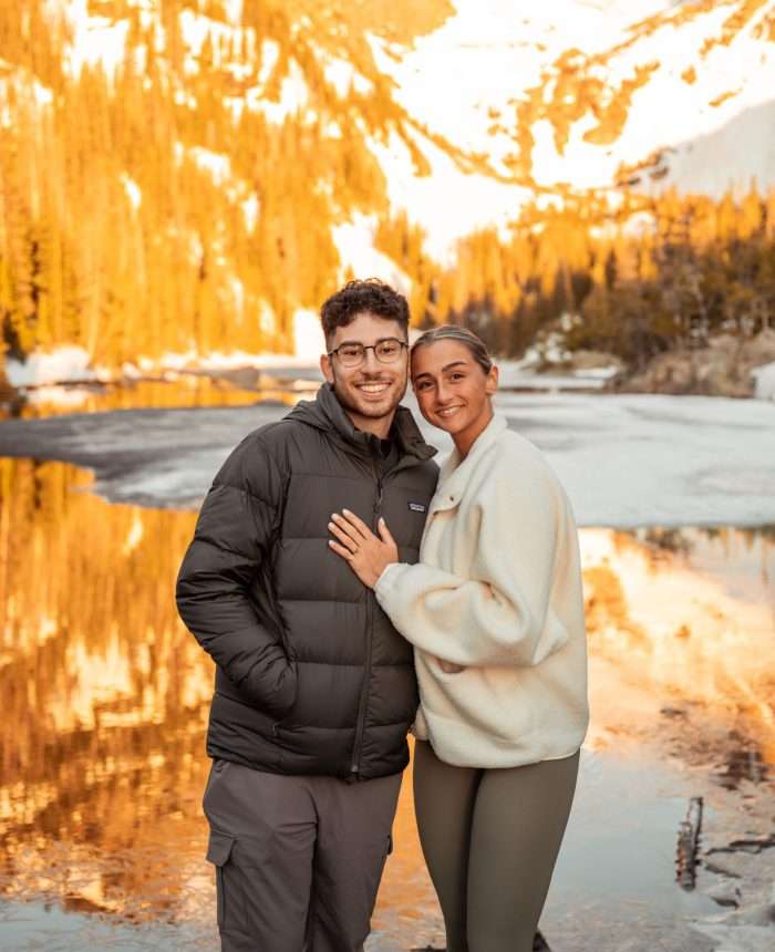 Proposal Surrounded by Stunning Colorado Nature