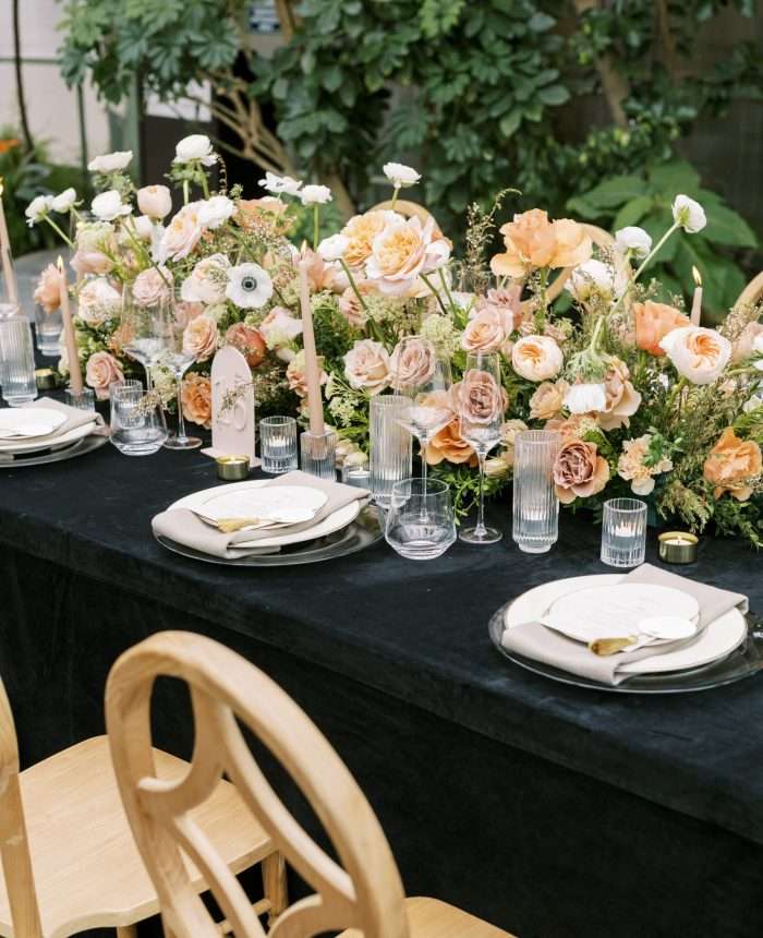 Romantic, Lush Wedding Inspiration at La Caille