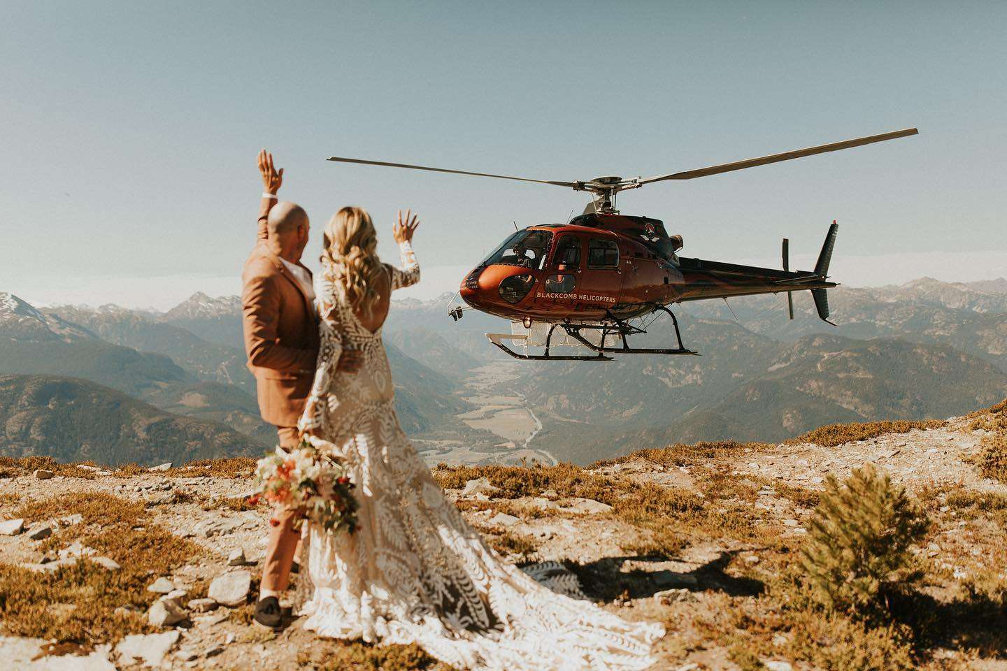 Embark on an Unforgettable Heli Elopement in British Columbia with Blackcomb Helicopters