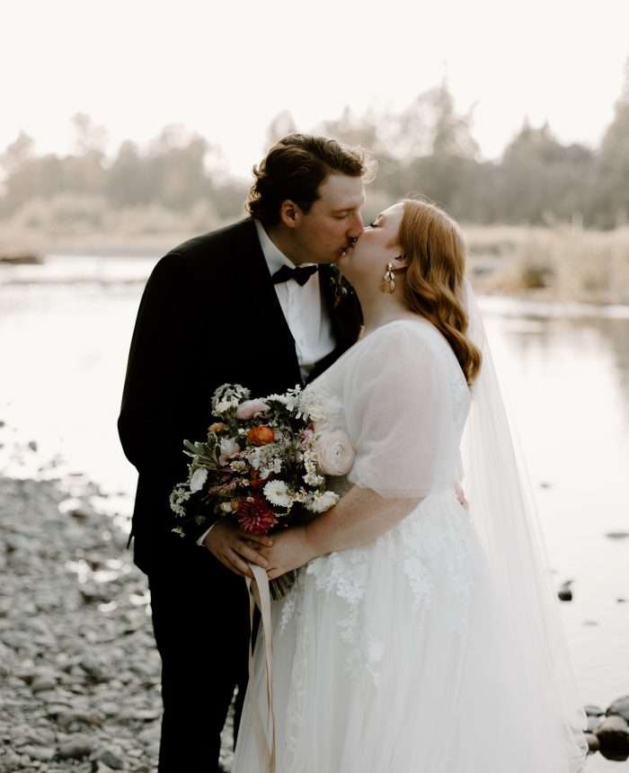 Sweet and Quaint Elopement at a Flower Farm