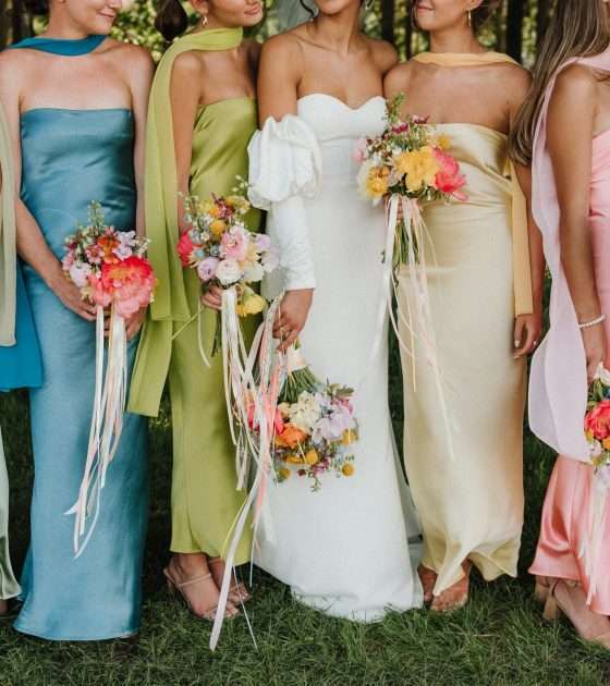 Fresh and Colorful Wedding in BC