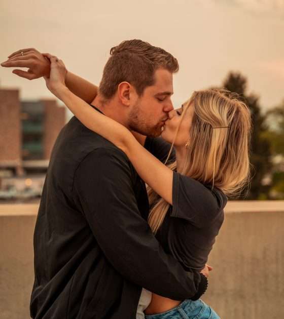 Casual Rooftop Couple’s Session in Fort Collins
