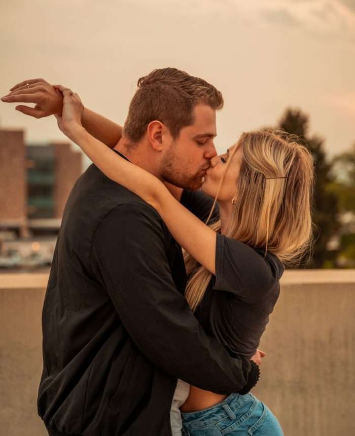 Casual Rooftop Couple’s Session in Fort Collins