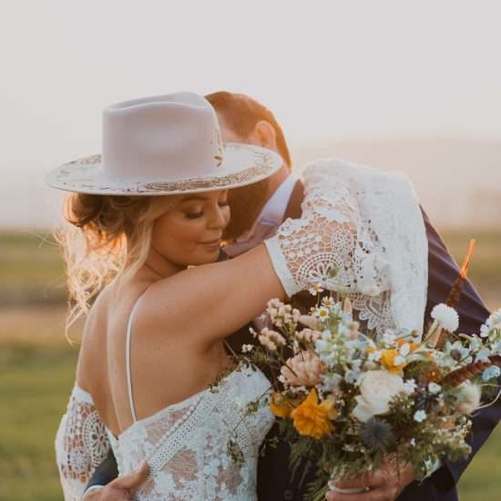 Springy Western Nuptials Under the Tetons