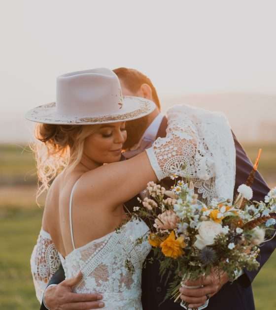 Springy Western Nuptials Under the Tetons