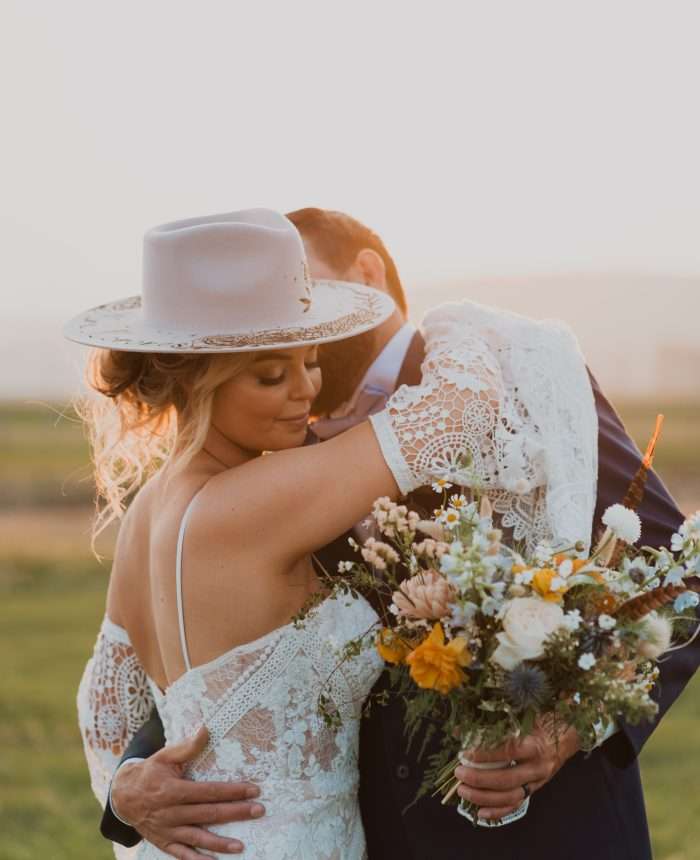 Springy Western Nuptials Under the Tetons