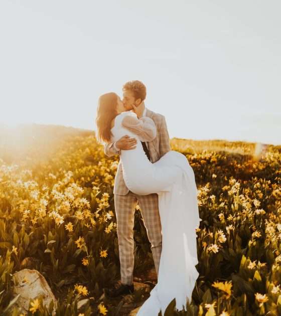 Radiant Bridal Session in the Mountains