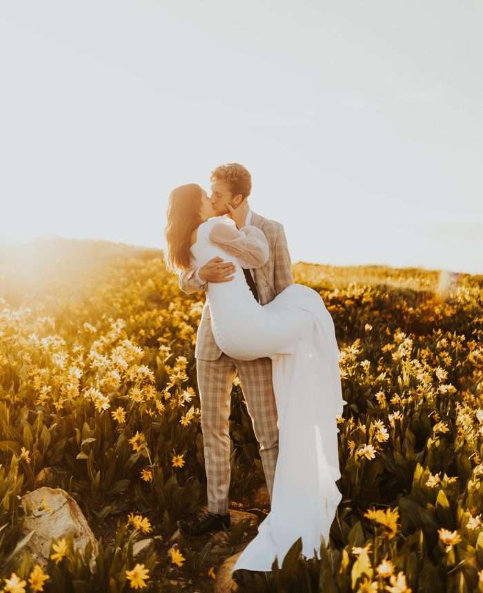 Radiant Bridal Session in the Mountains