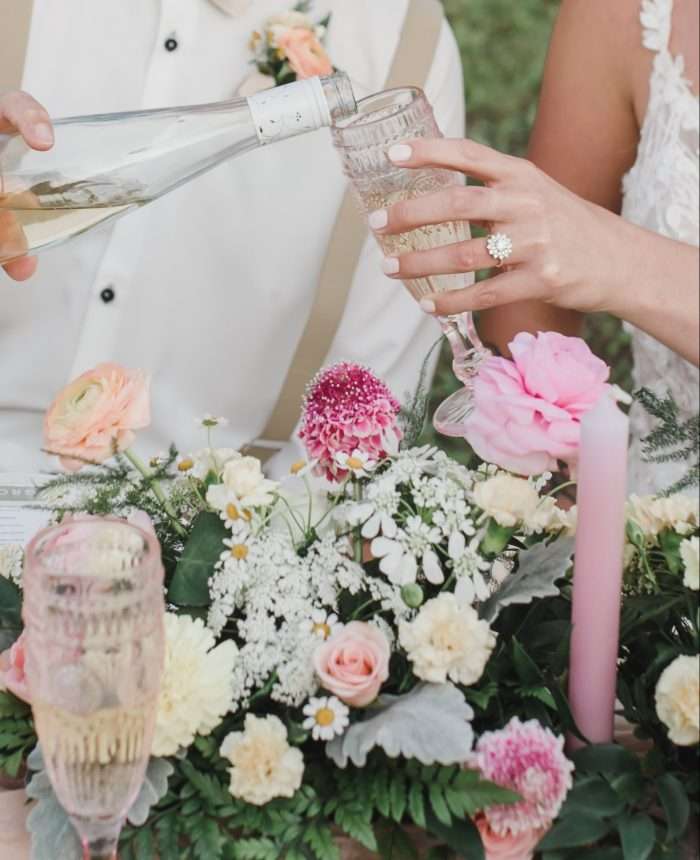 A Cute, Outdoor Brunch Elopement Styled Shoot