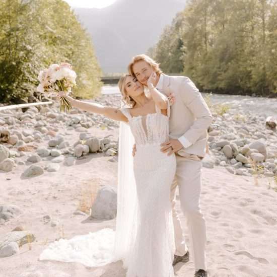 Soft Pink Spring Wedding at Sunwolf