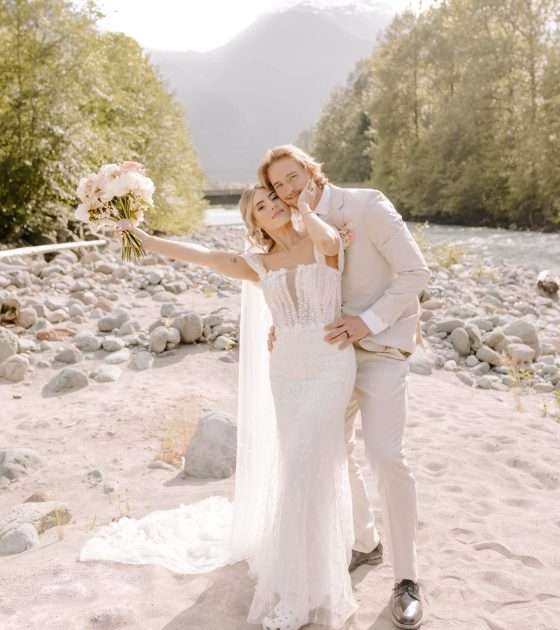 Soft Pink Spring Wedding at Sunwolf