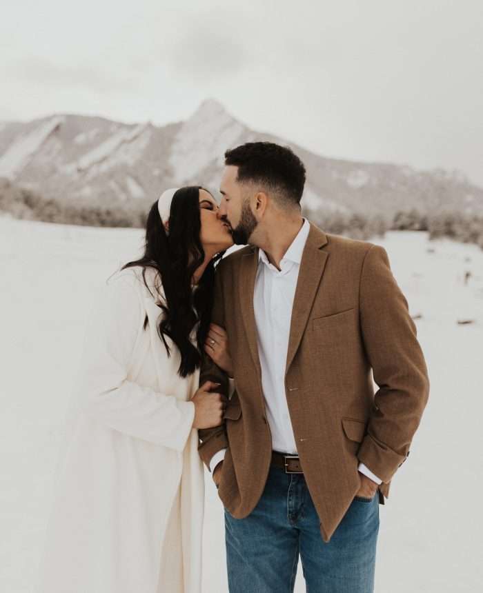 Cold Weather Engagement Session in Colorado