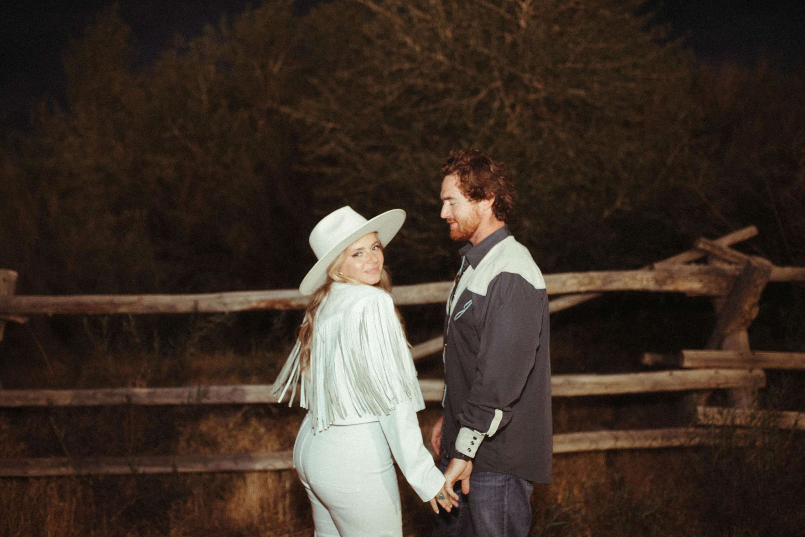 bride and groom rehearsal dinner outfit inspiration