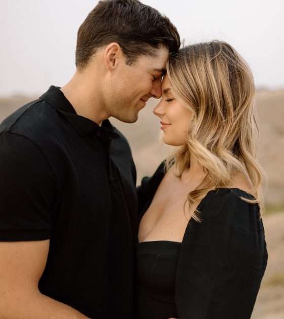 Scenic and Sweet Summer Engagements in Alberta