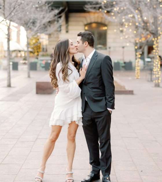 City Life Engagement Session in Denver