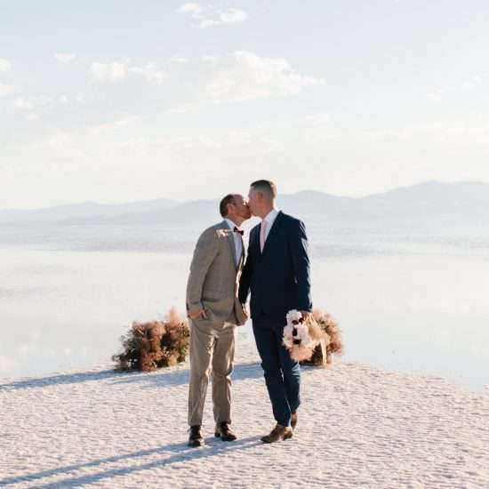 Private and Magical Salt Flats Elopement