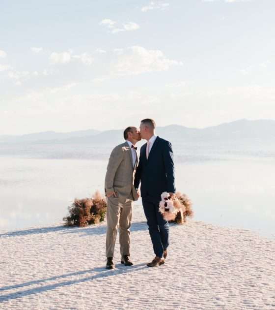 Private and Magical Salt Flats Elopement