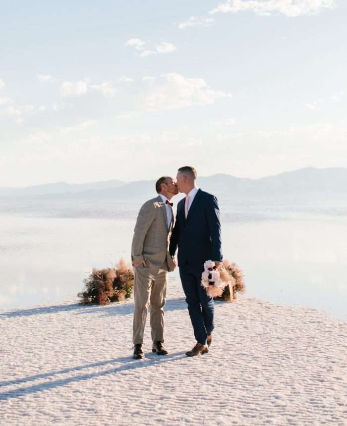Private and Magical Salt Flats Elopement