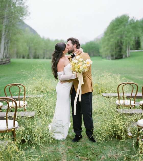 Organic and Lush Aspen Wedding Inspiration