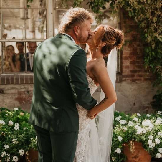 Boho-Industrial Summer Wedding at Blanc