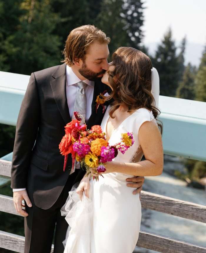 Colorful and Contemporary Whistler Wedding